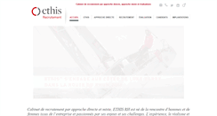 Desktop Screenshot of ethis-rh.fr