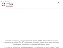 Tablet Screenshot of ethis-rh.fr